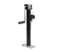 Gato de remolque de 5000 lb con elevación de 15 in, soporte de tubo redondo, estabilizador giratorio, piezas for vehículos recreativos para caravanas de viaje, autocaravanas