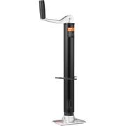 Gato de remolque VEVOR de 2000 lb con estructura en A, soporte vertical de 13-3/4 pulgadas con asa para remolque de caballos, remolque utilitario