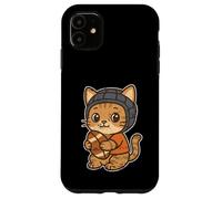 Gato De Rugby con Scrum Cap Cartoon Carcasa para iPhone 11