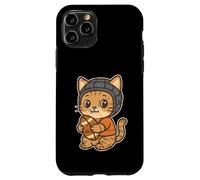 Gato De Rugby con Scrum Cap Cartoon Carcasa para iPhone 11 Pro