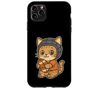 Gato De Rugby con Scrum Cap Cartoon Carcasa para iPhone 11 Pro MAX