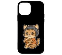 Gato De Rugby con Scrum Cap Cartoon Carcasa para iPhone 12 Mini