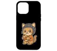 Gato De Rugby con Scrum Cap Cartoon Carcasa para iPhone 12 Pro MAX