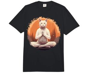 Gato de Yoga Comfort Colors Adult Heavyweight T-Shirt