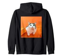 Gato del bosque de Noruega_001 Sudadera con Capucha