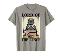 Gato divertido en caja de Lord Of The Lunch, amante de los gatos Camiseta