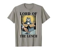 Gato divertido en caja de Lord Of The Lunch, amante de los gatos Camiseta