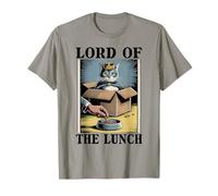 Gato divertido en caja de Lord Of The Lunch, amante de los gatos Camiseta