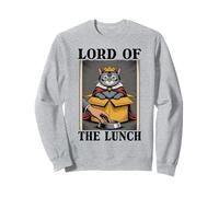 Gato divertido en caja de Lord Of The Lunch, amante de los gatos Sudadera