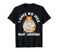 Gato Divertido, no Tengo ni Idea de lo Que pasó, la dueña de Yarn Cat, Kitty Camiseta