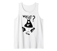 Gato divertido pizza gatos citas gatito cara gato mascota diversión Camiseta sin Mangas