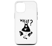Gato divertido pizza gatos citas gatito cara gato mascota diversión Carcasa para iPhone 12/12 Pro