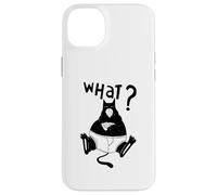 Gato divertido pizza gatos citas gatito cara gato mascota diversión Carcasa para iPhone 14 Plus