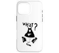 Gato divertido pizza gatos citas gatito cara gato mascota diversión Carcasa para iPhone 16 Pro Max