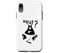 Gato divertido pizza gatos citas gatito cara gato mascota diversión Carcasa para iPhone XR