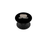 Gato: Divertido refrán de Gato Que no es Hoy PopSockets PopGrip Adhesivo