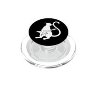 Gato Divertido Tocando Guitarra eléctrica Cool Rock Músico PopSockets PopGrip para MagSafe