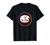 gato duerme serenidad meditación calma adolescente dicho Camiseta