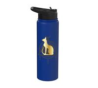 Gato Egipcio I Gods Egipcio Arqueología Stainless Steel Insulated Water Bottle