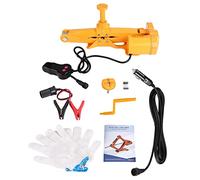 Gato eléctrico para automóvil, elevador de tijera para automóvil de 3 toneladas y 12 V CC, elevador de gato eléctrico para automóvil automotriz, SUV, furgoneta, garaje y equipo de emergencia, gato elé