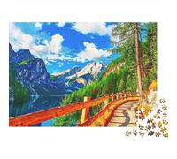 Gato En Cono De Helado Puzzle de 1000 Piezas Papel Puzzle para Adultos Castillo Fantasía Globo Decoración Hogar Relajante Regalo Familiar 52x38cm/1001pcs