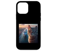 Gato en el Canal de Panamá Carcasa para iPhone 12 Mini