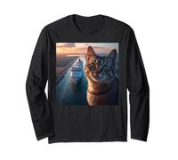 Gato en el Canal de Panamá Manga Larga