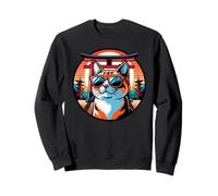 Gato En El Fushimi Inari Taisha En Japón, Kioto Sudadera