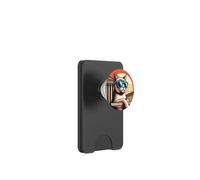 Gato en el Partenón PopSockets PopWallet para MagSafe