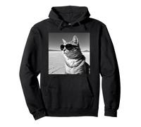 Gato En El Salar De Uyuni En Bolivia Sudadera con Capucha