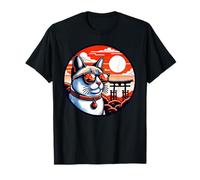 Gato en Fushimi Inari Taisha en Japón, Kioto Camiseta