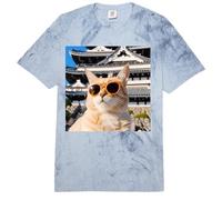 Gato En Japón En El Castillo Himeji Comfort Colors Adult Heavyweight T-Shirt