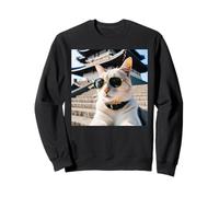 Gato En Japón En El Castillo Himeji Sudadera