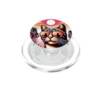 Gato en la bahía de Ha Long Vietnam PopSockets PopGrip para MagSafe