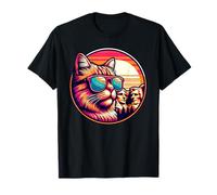 Gato en Mount Rushmore Camiseta