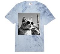 Gato En Türkiye Y Mezquita Sultán Ahmed Comfort Colors Adult Heavyweight T-Shirt