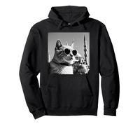 Gato En Türkiye Y Mezquita Sultán Ahmed Sudadera con Capucha