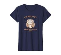 Gato esponjoso, no soy perezoso, modo de ahorro de ingestión, té Boba de burbujas Camiseta