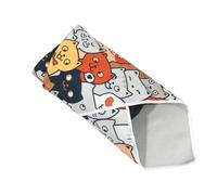 Gato Estilo Burrito | Vendaje Autoadherente Para Cortar Uñas | Colchoneta Multifuncional Antiarraños Para Baño Aseo Mascotas - Herramienta Segura Para Lavado Corte Uñas Cepillado Limpieza Orejas