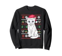 Gato Feo de Navidad de Nochebuena Sudadera