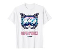 Gato Gafas de esquí de montaña Alpe D'Huez Camiseta