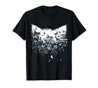 Gato Gatito con Arte de Mariposa Camiseta