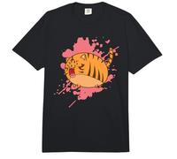 Gato Gordo Japonés Estilo Kawaii Animal Comfort Colors Adult Heavyweight T-Shirt
