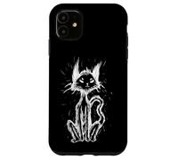 Gato gótico Carcasa para iPhone 11