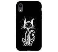 Gato gótico Carcasa para iPhone XR