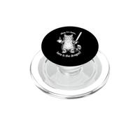 Gato Gracioso Diciendo Que está Bien, Estoy aquí Donde el dragón PopSockets PopGrip para MagSafe