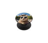 Gato Gracioso En La Mezquita De Santa Sofía PopSockets PopGrip Adhesivo