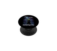 Gato Gracioso Está Bien, Estoy Bien, Todo está Bien Halloween PopSockets PopGrip Adhesivo