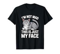 Gato Gracioso, no Estoy Enojado, Esto es Solo mi Cara Camiseta