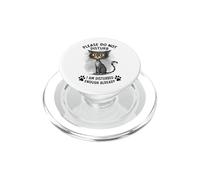 Gato Gracioso ya Molesto Déjame Solo Kitty PopSockets PopGrip para MagSafe